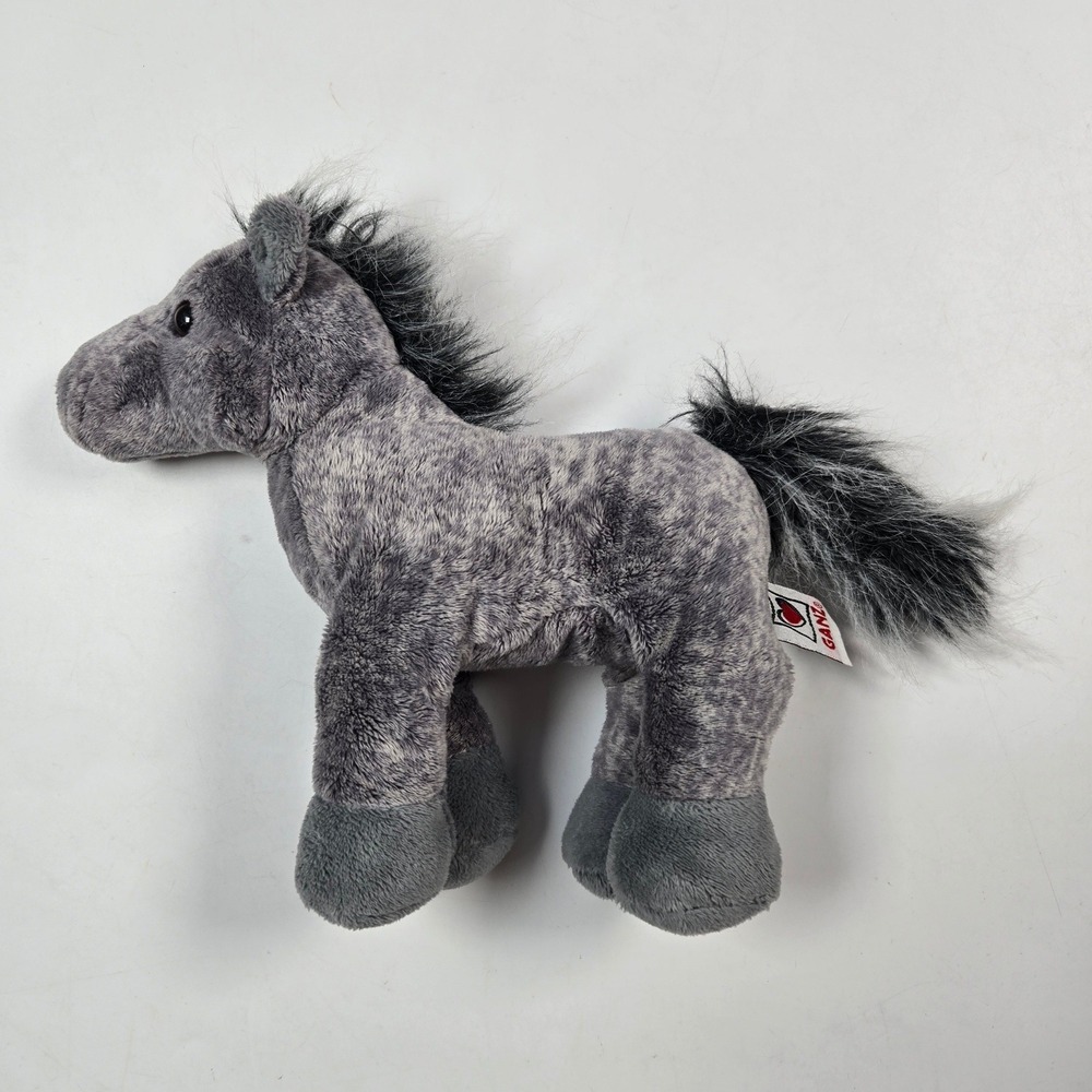 Webkinz Ganz Gray Arabian Horse Plush Toy Small Stuffed Animal - Picture 8 of 13